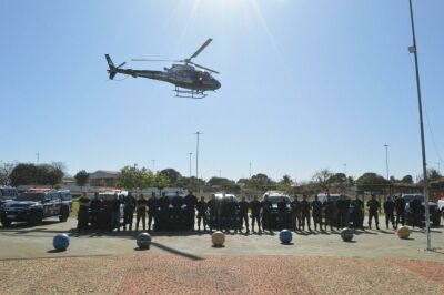 Imagem da notícia Megaoperação policial com apoio aéreo cumpre mandados e desarticula grupos criminosos em Sonora e Pedro Gomes